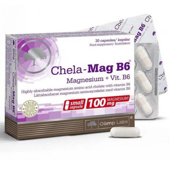 Olimp Labs Magnézium-biszglicinát + B6-vitamin kapszula 30db