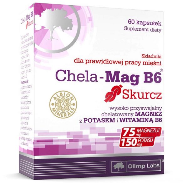 Olimp Labs Chela -Mag B6 izomgörcs elleni kapszula 60db