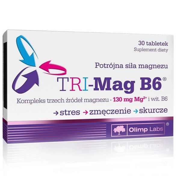 Olimp Labs TRI-Mag + B6-vitamin kapszula 30db