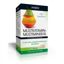   Interherb Multivitamin Multimineral Q10 filmtabletta - 30db - immunrendszer erősítő
