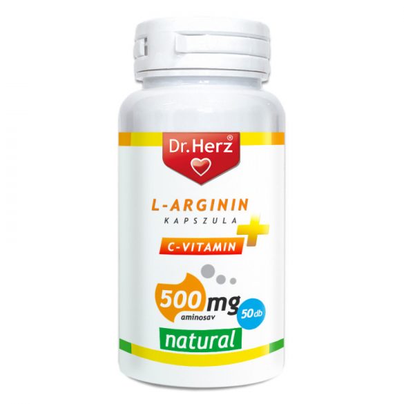 Dr. Herz L-arginin 500mg + C-vitamin kapszula 50db