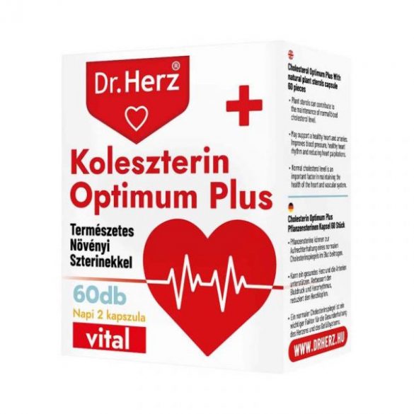 Dr. Herz Koleszterin Optimum Plus kapszula - 60db