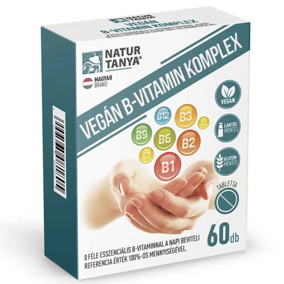 Natur Tanya Vegán B-vitamin komplex tabletta 60db