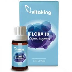   Vitaking Flora10 élőflórás készítmény (150 csepp) 6 ml