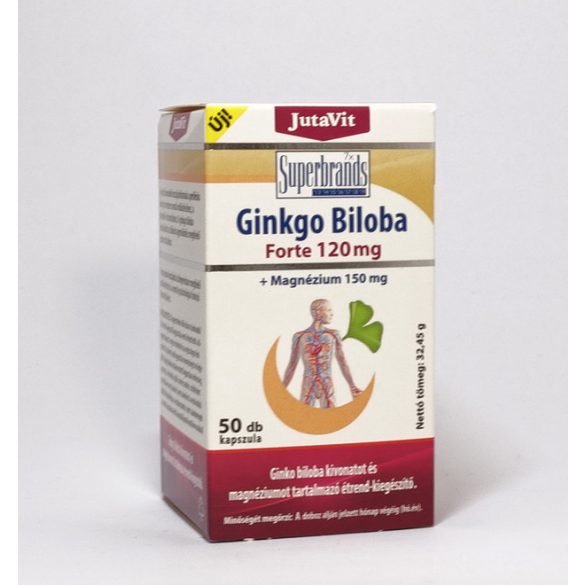 JutaVit Ginkgo Biloba 120 mg + Magnézium 150mg