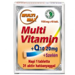 Dr. Chen Multimax vitamin + Q10 + Szelén tabletta 40db