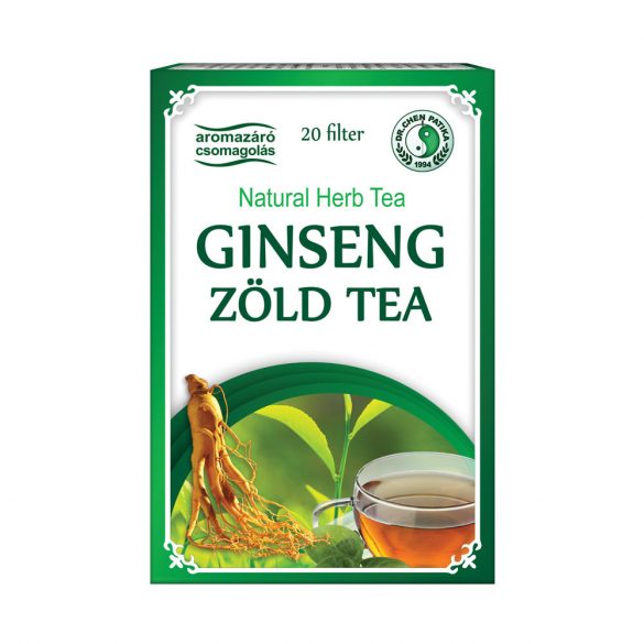 Dr.Chen Ginseng zöld tea - 20db