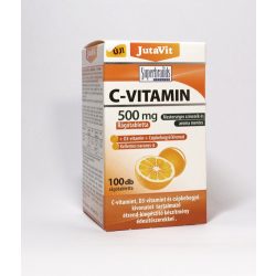   JutaVit C-vitamin 500mg + D3-vitamin 2000NE + Csipkebogyó kivonat rágótabletta 100db