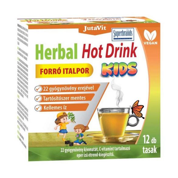 JutaVit Herbal Hot Drink Kids forró italpor gyerekeknek - 12db