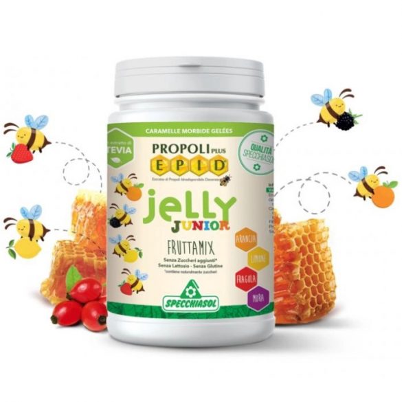 Natur Tanya S. Jelly junior gumicukorSpecchiasol Jelly junior immuntámogató gumicukor gyermekeknek 150g